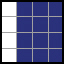 Цветная схема узора 2 (ч/б)