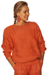 Красный пуловер (увеличение)