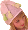 Модель 1. Весенняя шапочка для девочки